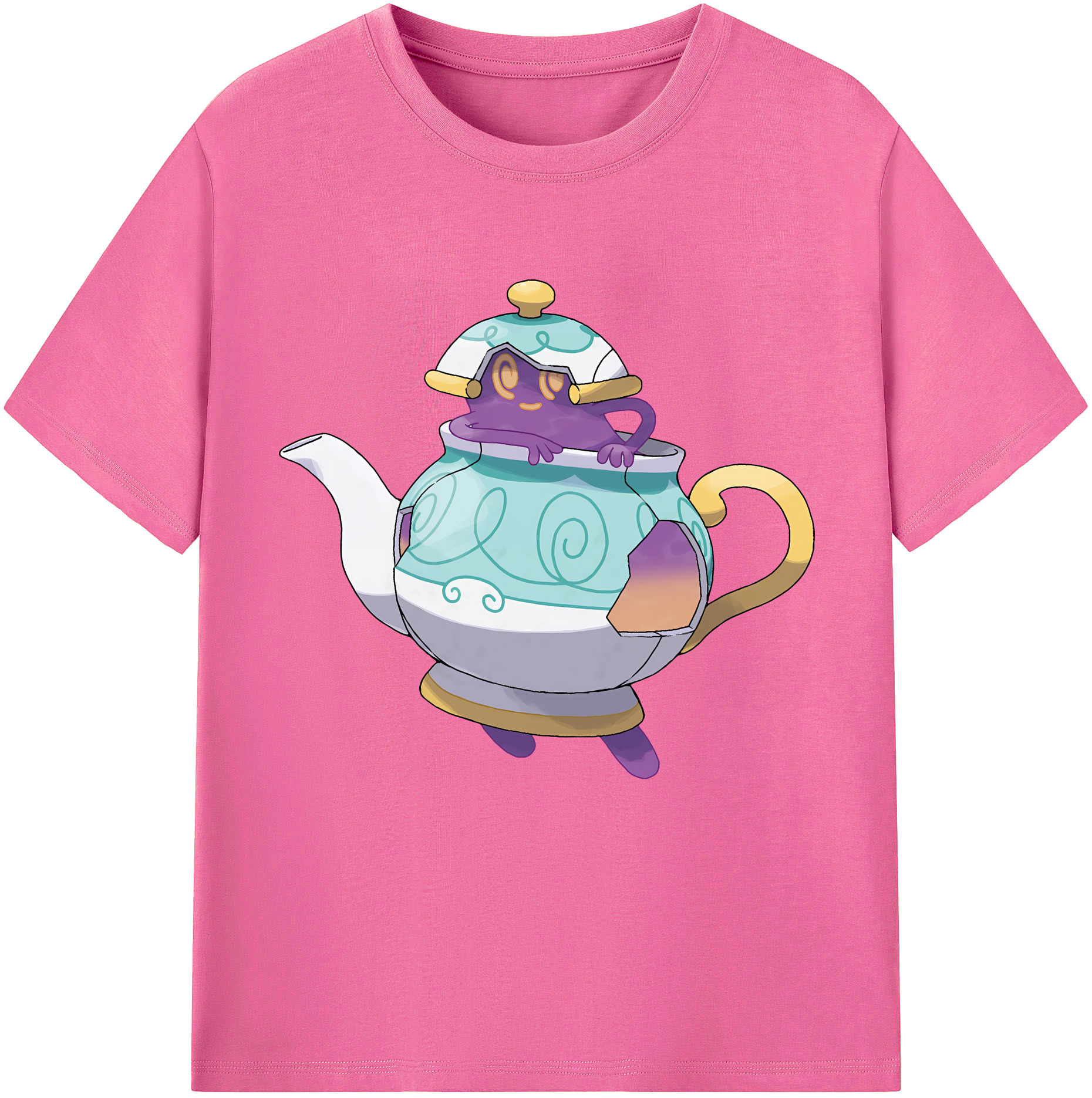 （画像用） ポケットモンスター Pokémon レディースカジュアルプリントTシャツ（綿100％）